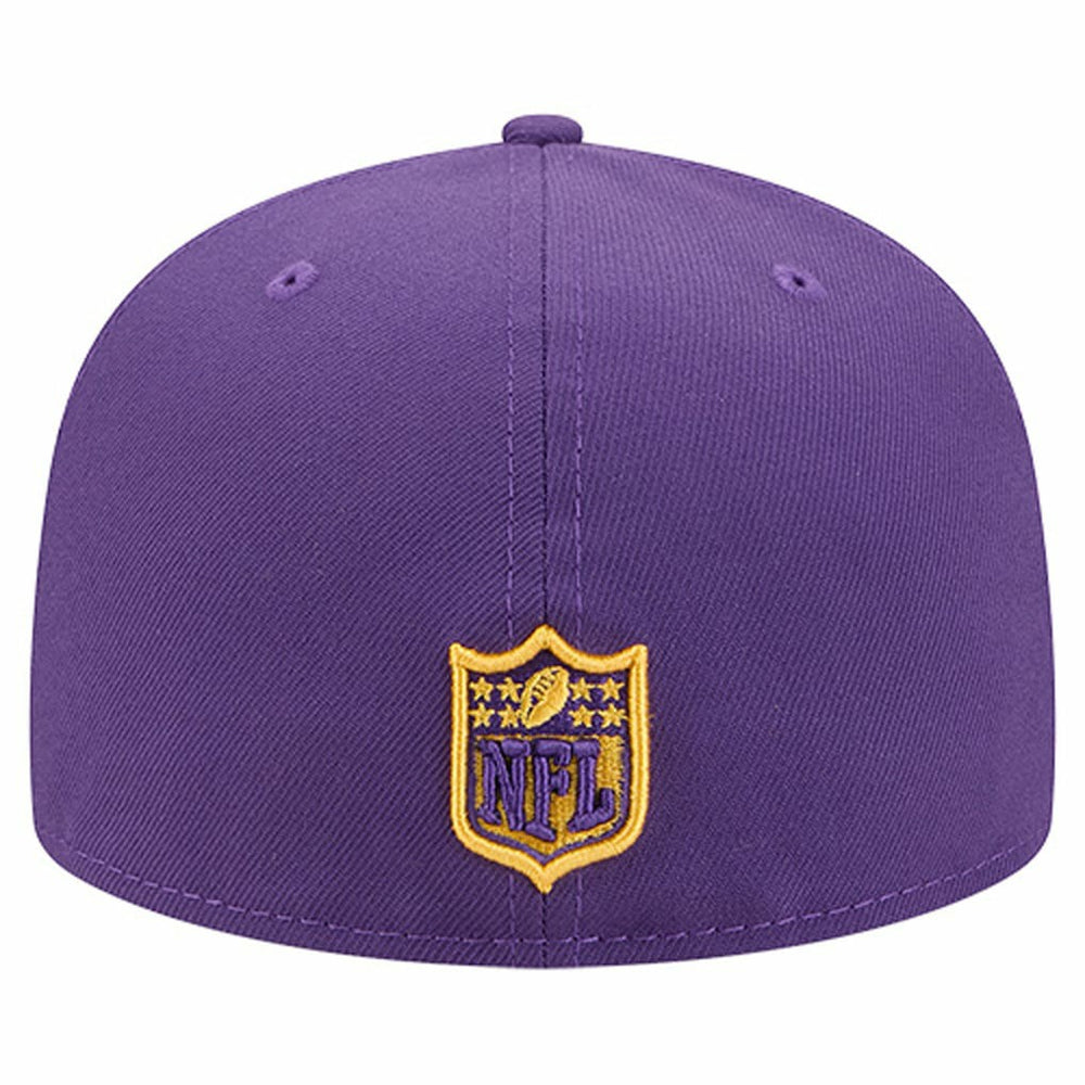 Minnesota Vikings New Era Group Chat 59FIFTY Fitted Hat - Purple - NFL