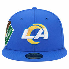 Los Angeles Rams New Era Group Chat 59FIFTY Fitted Hat - Royal - NFL