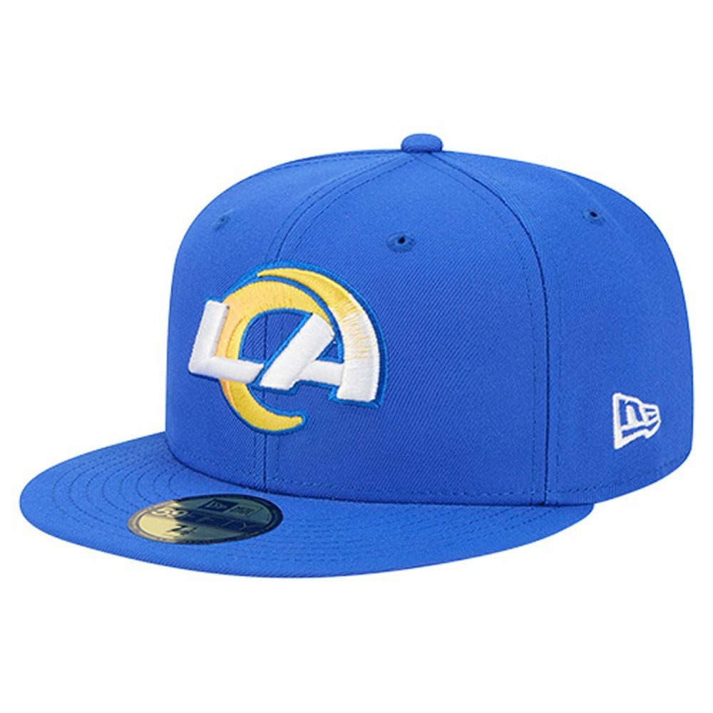 Los Angeles Rams New Era Group Chat 59FIFTY Fitted Hat - Royal - NFL