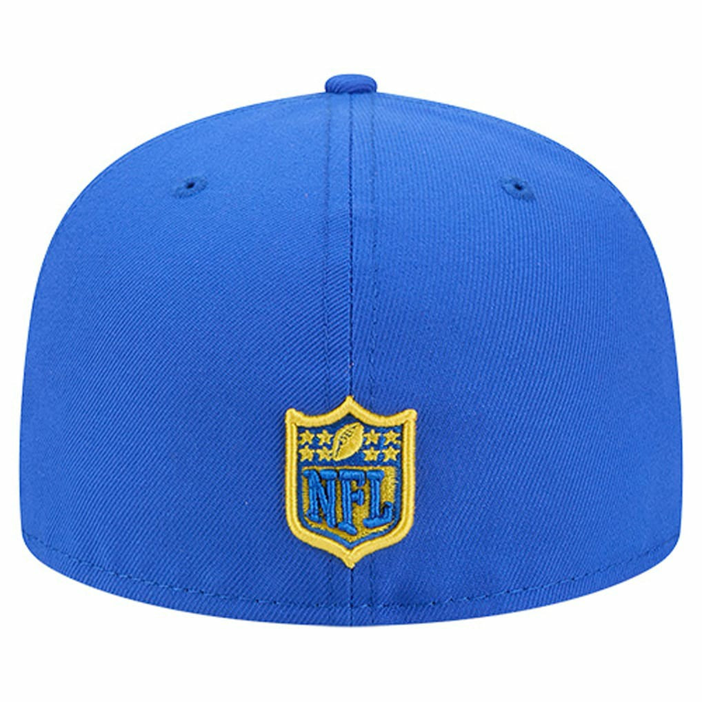 Los Angeles Rams New Era Group Chat 59FIFTY Fitted Hat - Royal - NFL