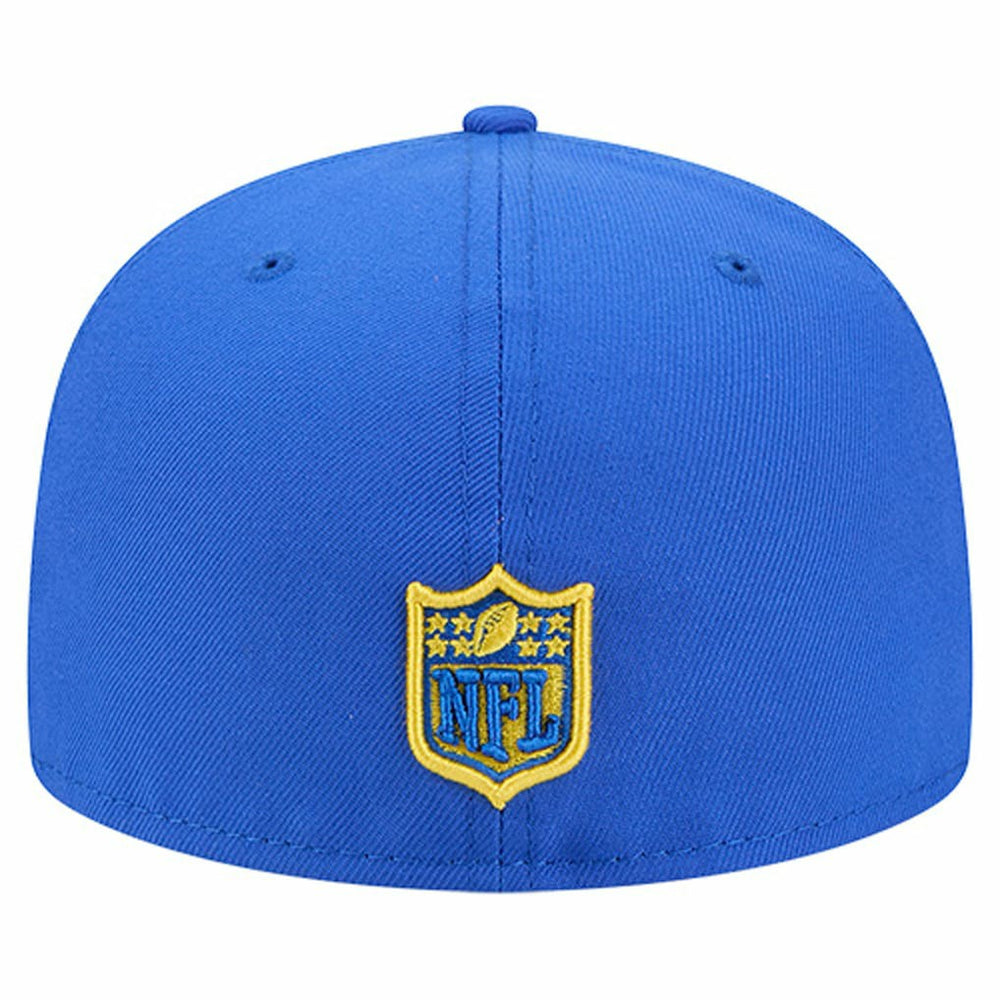 Los Angeles Rams New Era Group Chat 59FIFTY Fitted Hat - Royal - NFL