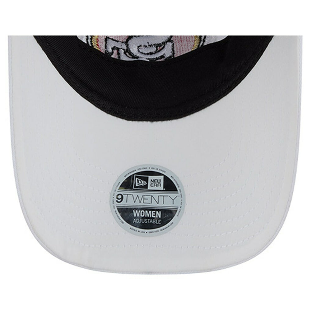 San Francisco 49ers New Era Women's Floral 9TWENTY Adjustable Hat - White - NFL