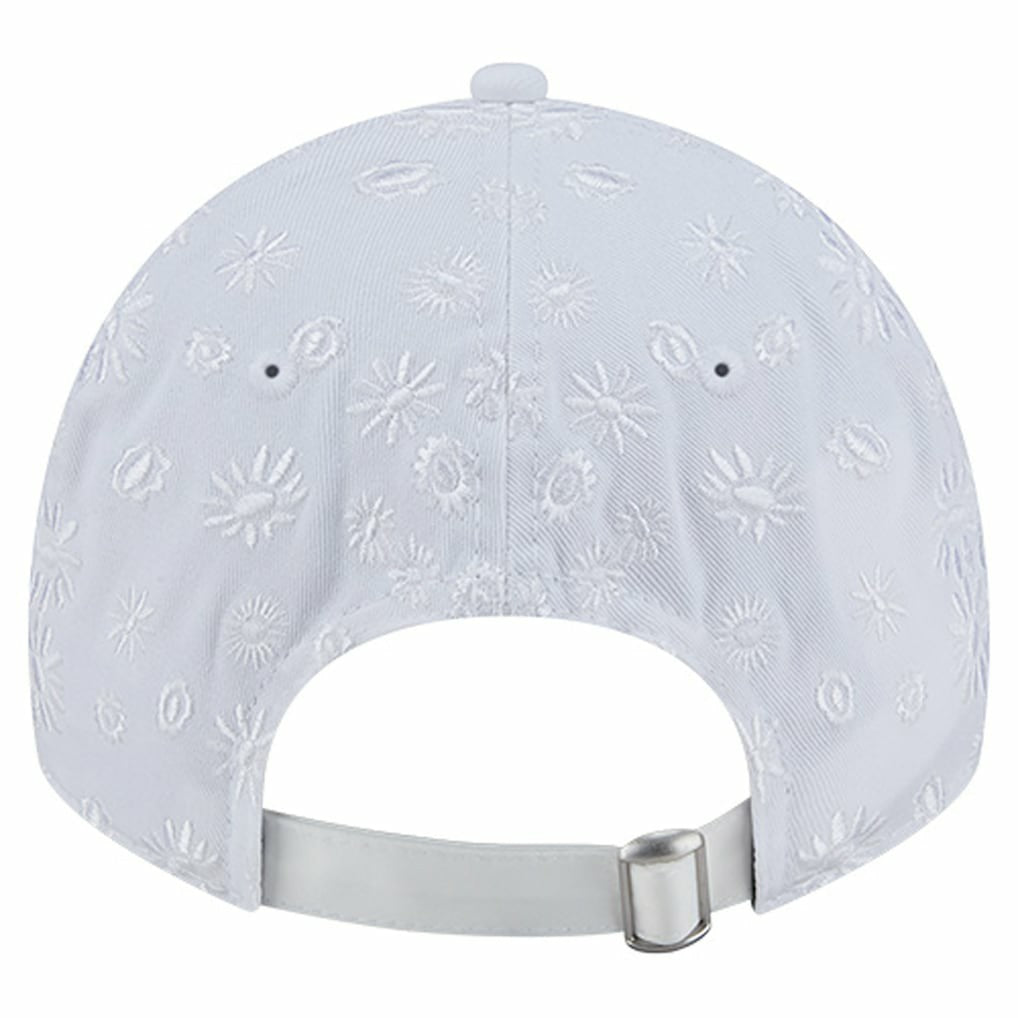 Miami Dolphins New Era Women's Floral 9TWENTY Adjustable Hat - White - NFL