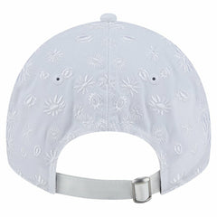 Miami Dolphins New Era Women's Floral 9TWENTY Adjustable Hat - White - NFL