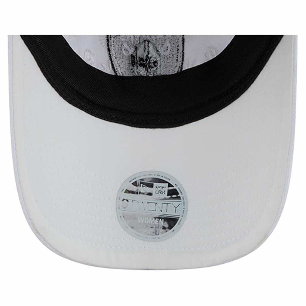Las Vegas Raiders New Era Women's Floral 9TWENTY Adjustable Hat - White - NFL