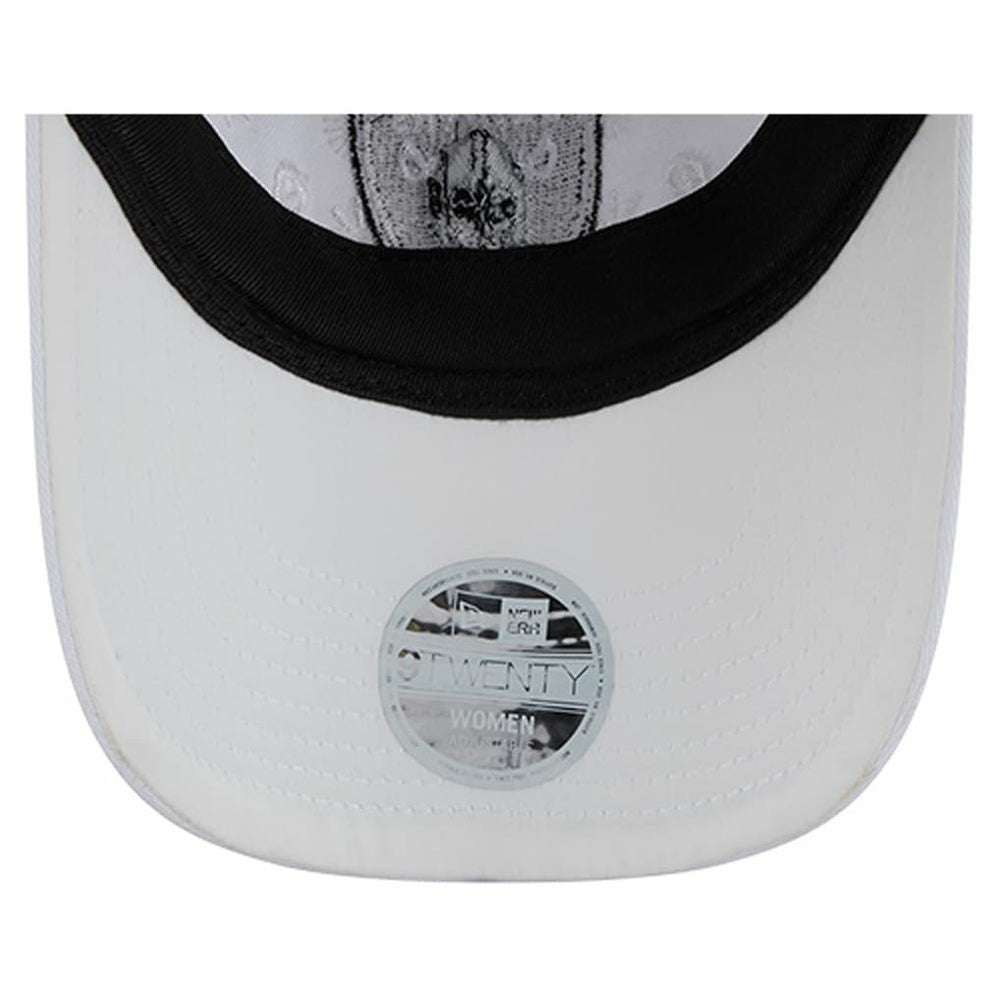 Las Vegas Raiders New Era Women's Floral 9TWENTY Adjustable Hat - White - NFL