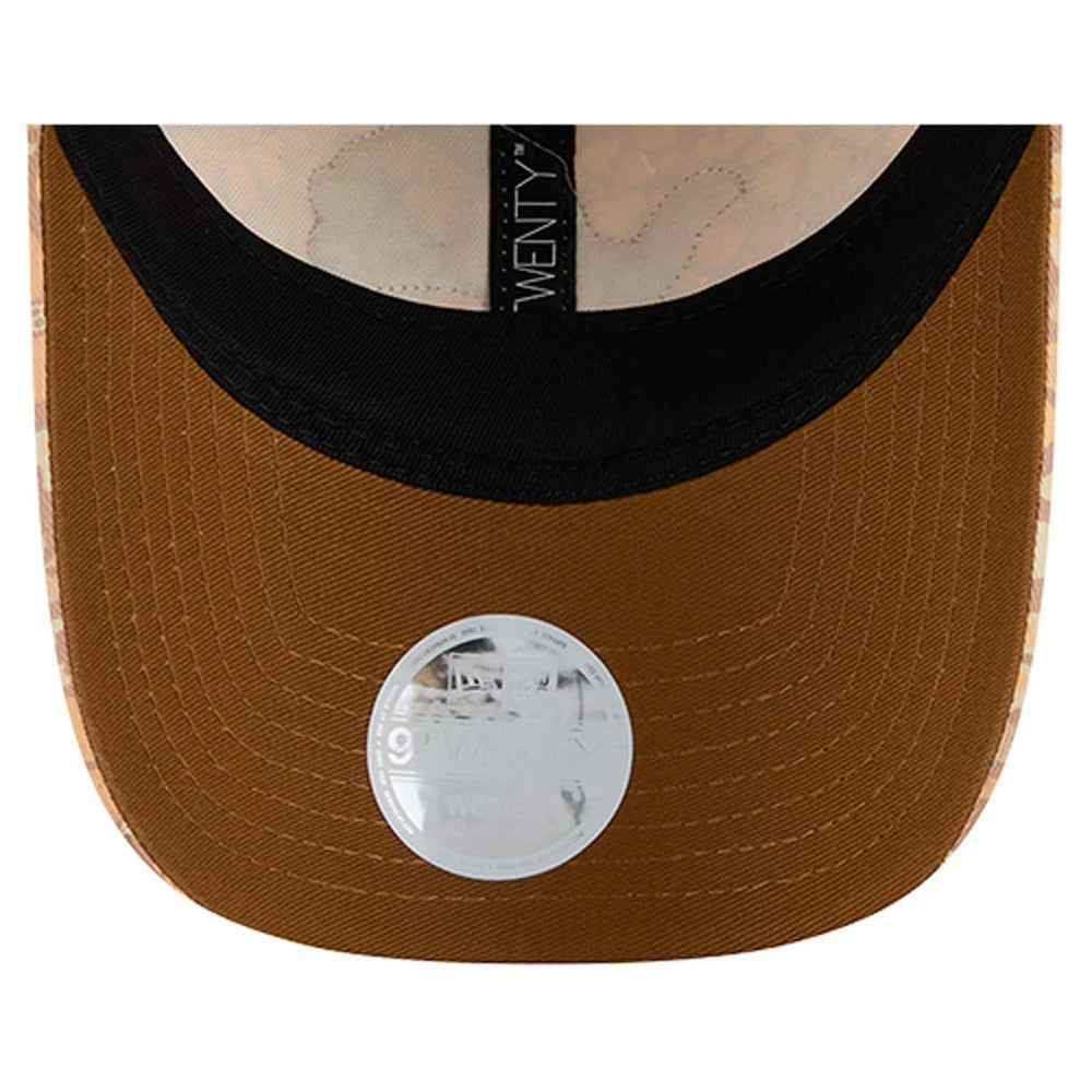 Detroit Lions New Era Women's Floral 9TWENTY Adjustable Hat - Tan - NFL
