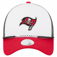 Tampa Bay Buccaneers New Era Women's Friendship Bracelet 9FORTY Adjustable Hat - White/Red - NFL