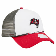 Tampa Bay Buccaneers New Era Women's Friendship Bracelet 9FORTY Adjustable Hat - White/Red - NFL