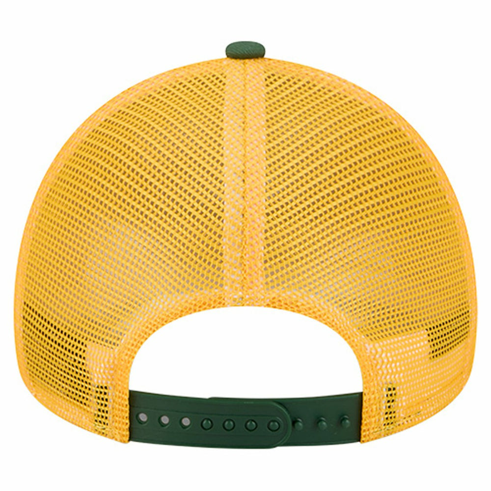 Green Bay Packers New Era Women's Friendship Bracelet 9FORTY Adjustable Hat - White/Green - NFL