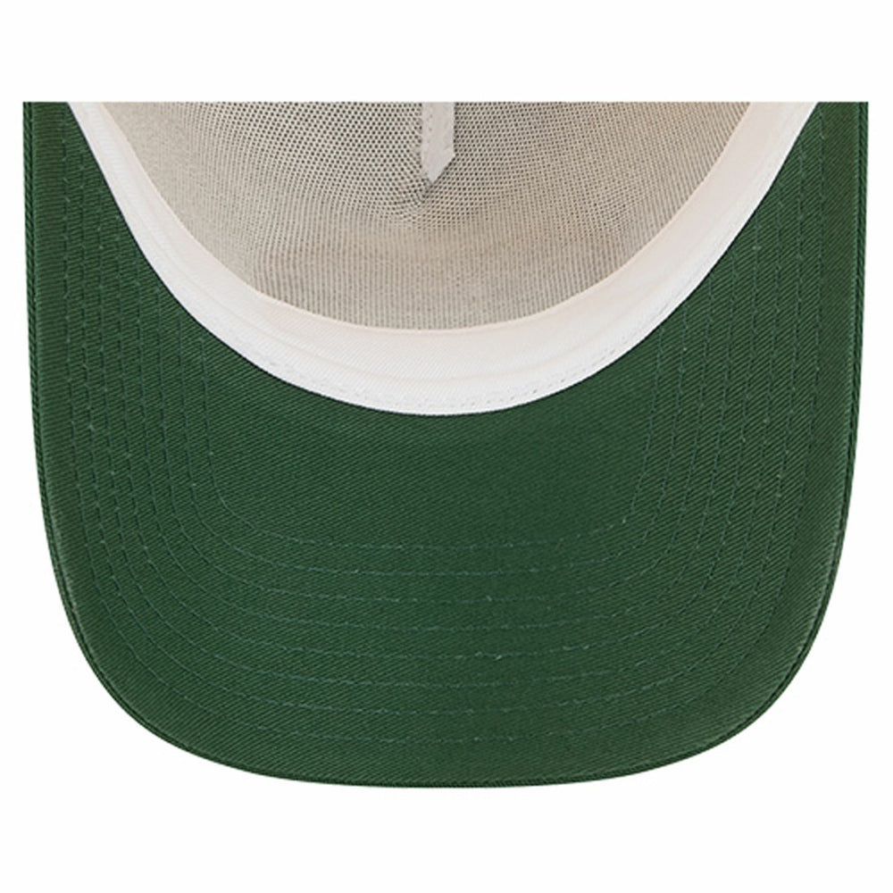 Green Bay Packers New Era Women's Friendship Bracelet 9FORTY Adjustable Hat - White/Green - NFL
