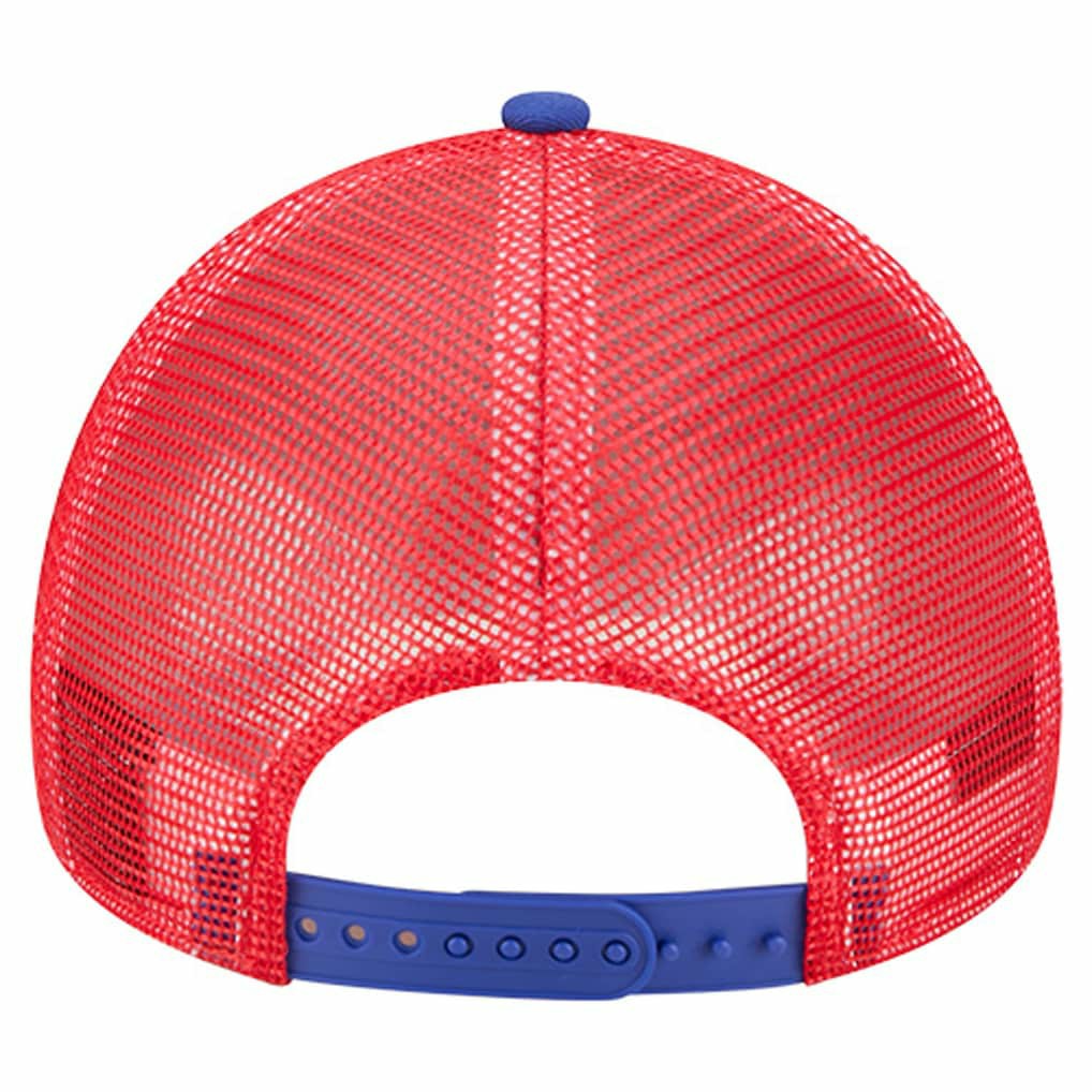 Buffalo Bills New Era Women's Friendship Bracelet 9FORTY Adjustable Hat - White/Royal - NFL