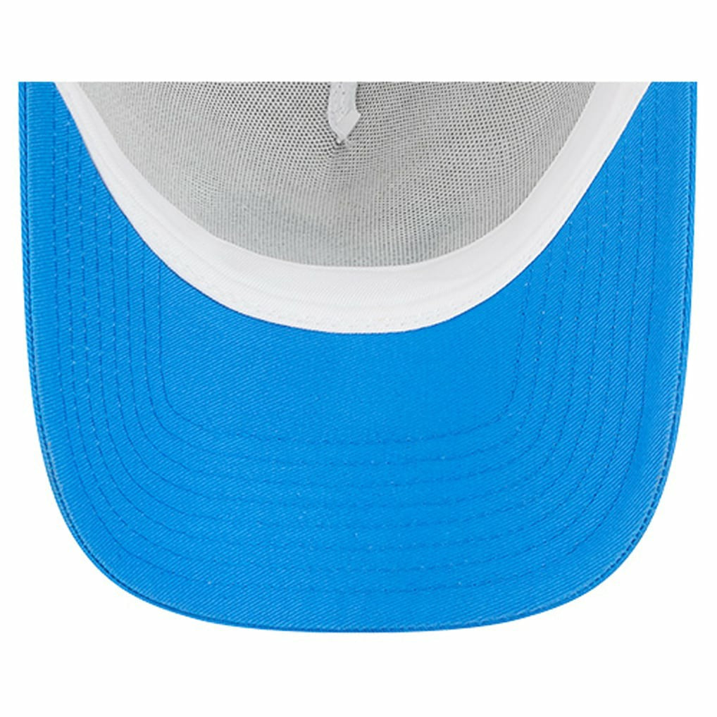 Detroit Lions New Era Women's Friendship Bracelet 9FORTY Adjustable Hat - White/Blue - NFL