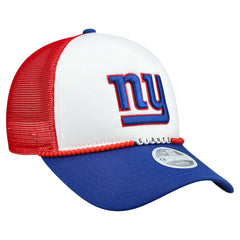 New York Giants New Era Women's Friendship Bracelet 9FORTY Adjustable Hat - White/Royal - NFL