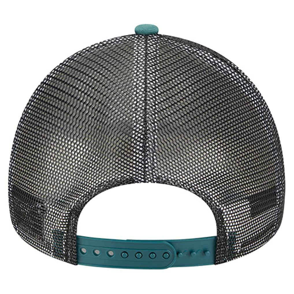 Philadelphia Eagles New Era Women's Friendship Bracelet 9FORTY Adjustable Hat - White/Midnight Green - NFL