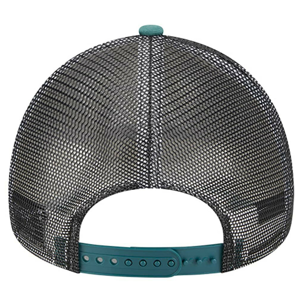 Philadelphia Eagles New Era Women's Friendship Bracelet 9FORTY Adjustable Hat - White/Midnight Green - NFL