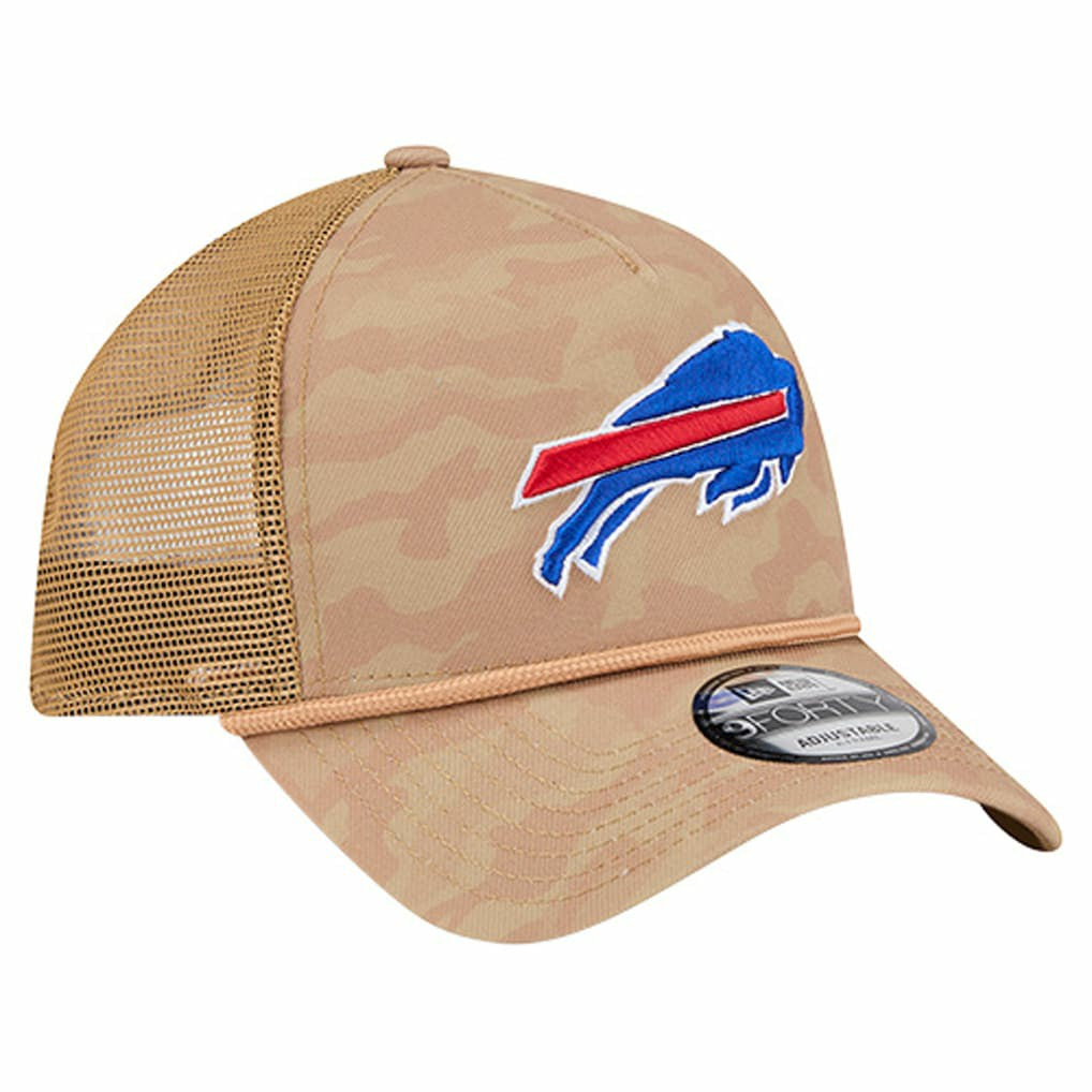 Buffalo Bills New Era Wheat Camo 9FORTY Adjustable Hat - Tan - NFL