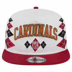 Arizona Cardinals New Era Argyle 19TWENTY Adjustable Hat - White - NFL