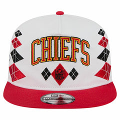 Kansas City Chiefs New Era Argyle 19TWENTY Adjustable Hat - White - NFL