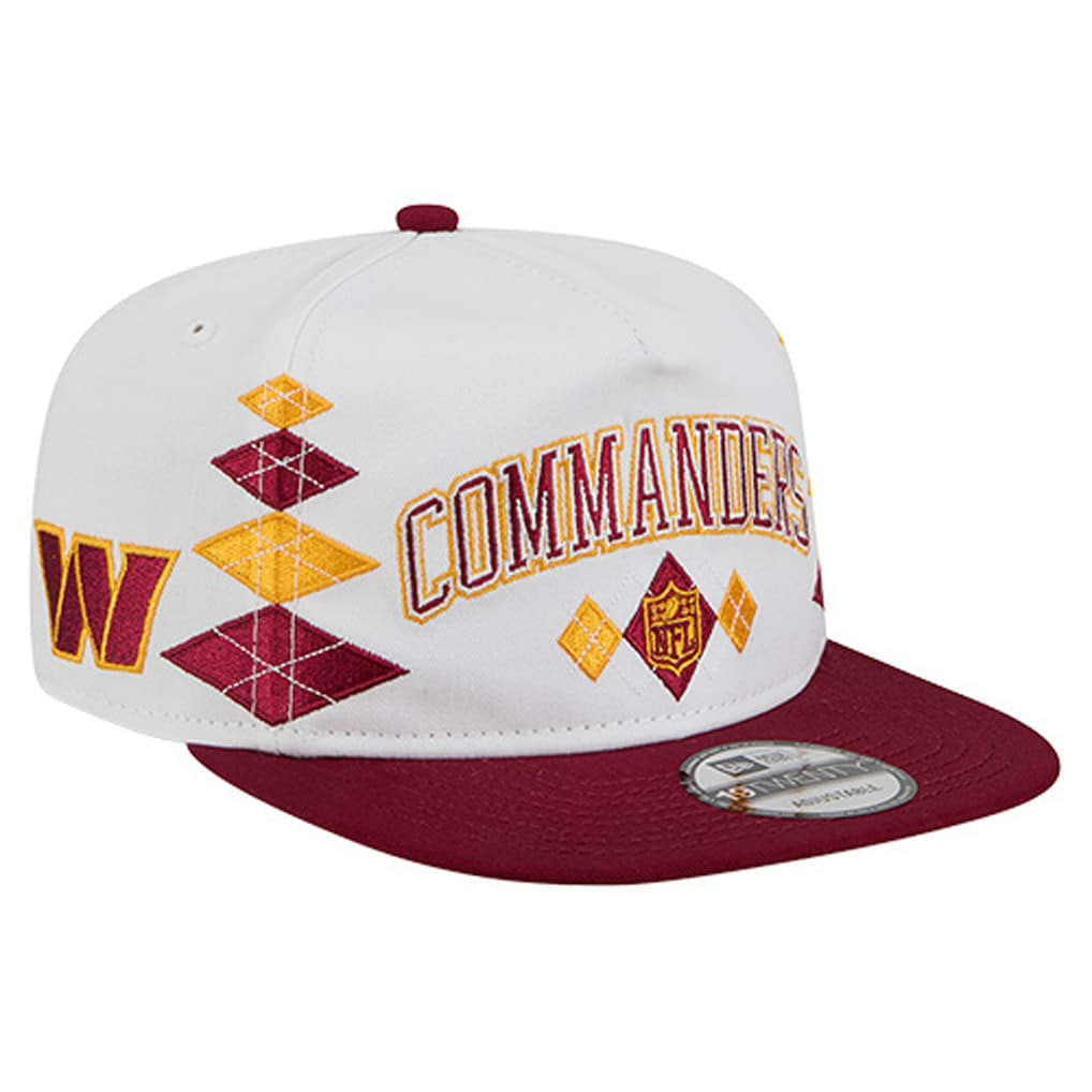 Washington Commanders New Era Argyle 19TWENTY Adjustable Hat - White - NFL