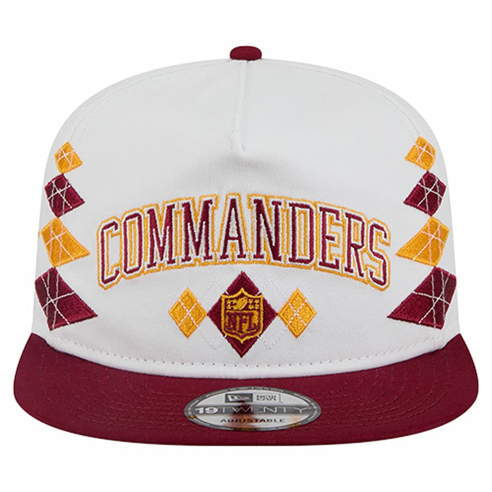 Washington Commanders New Era Argyle 19TWENTY Adjustable Hat - White - NFL