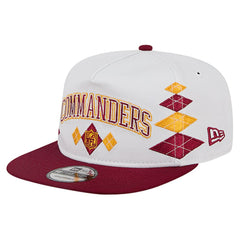 Washington Commanders New Era Argyle 19TWENTY Adjustable Hat - White - NFL