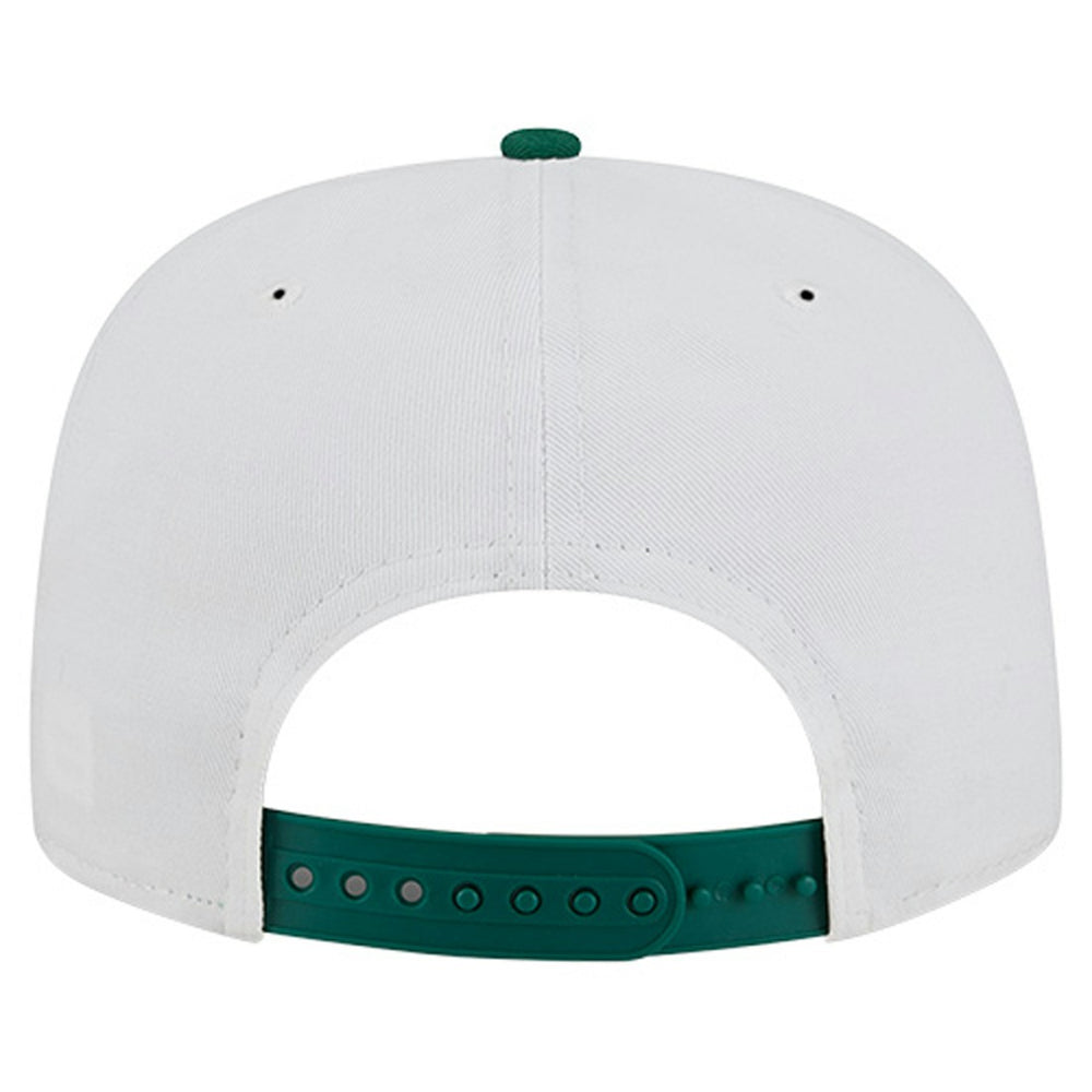 New York Jets New Era Argyle 19TWENTY Adjustable Hat - White - NFL