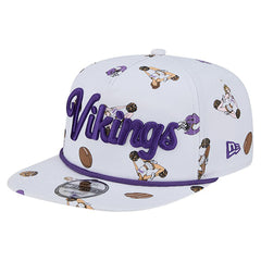 Minnesota Vikings New Era Team Cheer 19TWENTY Snapback Hat - White - NFL