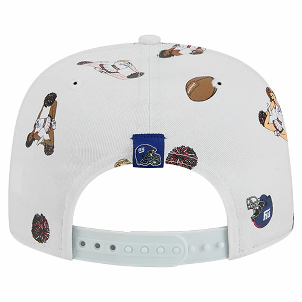 New York Giants New Era Team Cheer 19TWENTY Snapback Hat - White - NFL