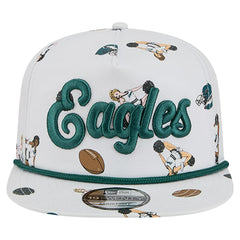 Philadelphia Eagles New Era Team Cheer 19TWENTY Snapback Hat - White - NFL