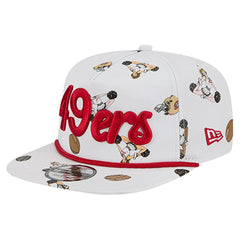 San Francisco 49ers New Era Team Cheer 19TWENTY Snapback Hat - White - NFL