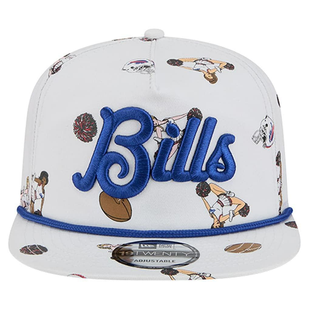 Buffalo Bills New Era Team Cheer 19TWENTY Snapback Hat - White - NFL