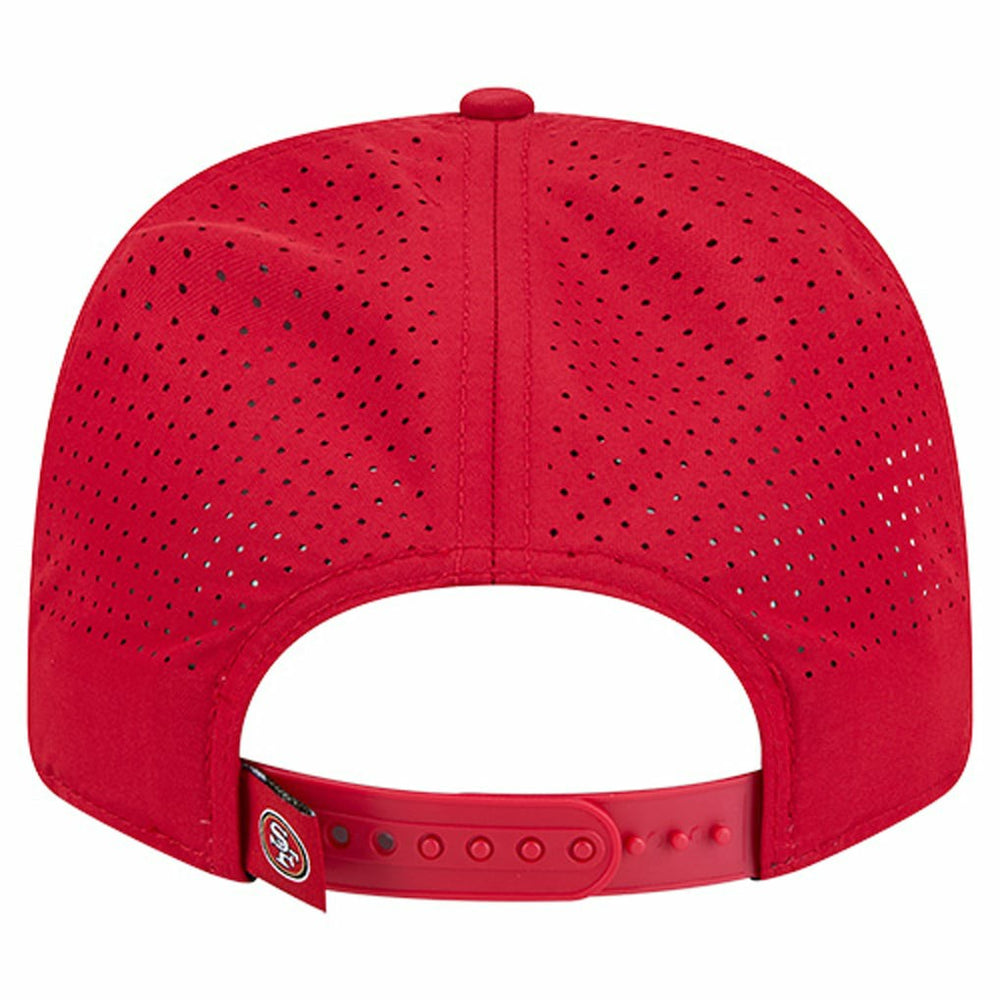 San Francisco 49ers New Era Script 9SEVENTY Adjustable Hat - Scarlet - NFL
