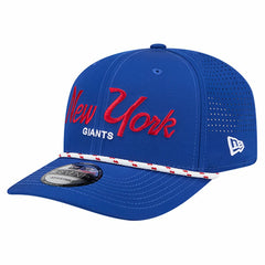 New York Giants New Era Script 9SEVENTY Adjustable Hat - Royal - NFL