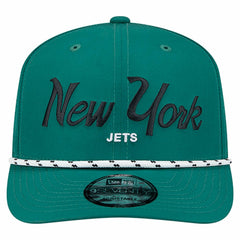 New York Jets New Era Script 9SEVENTY Adjustable Hat - Green - NFL