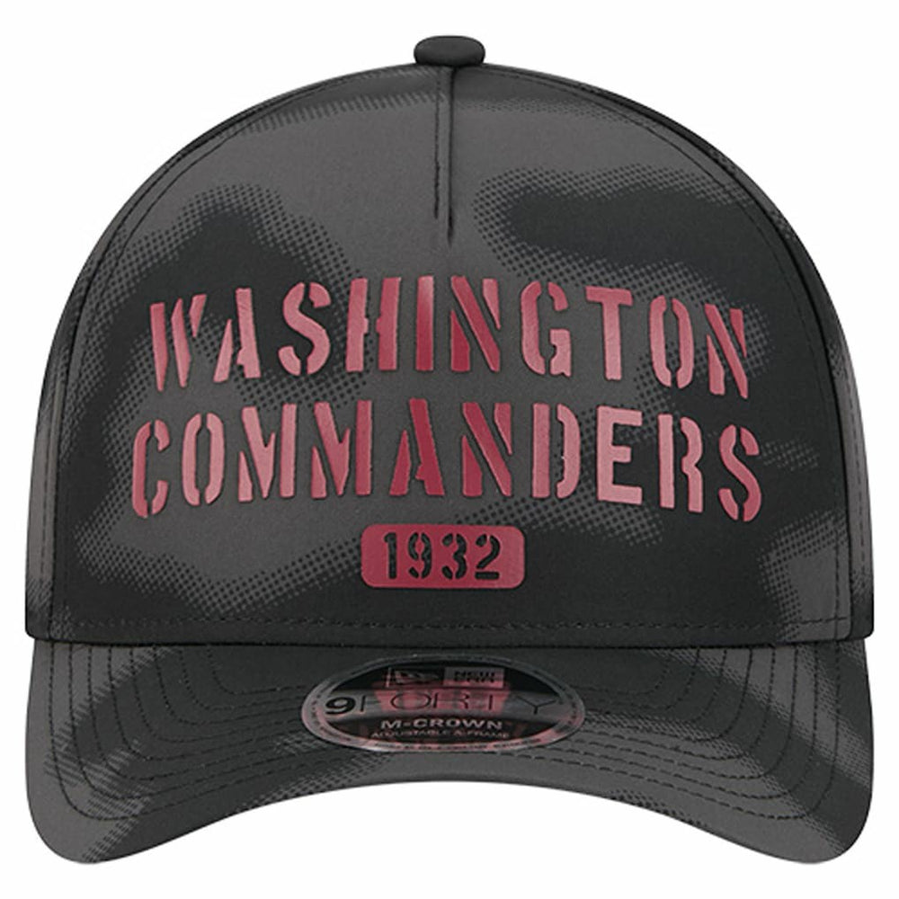 Washington Commanders New Era Halftone Camo 9FORTY Hat - Gray - NFL
