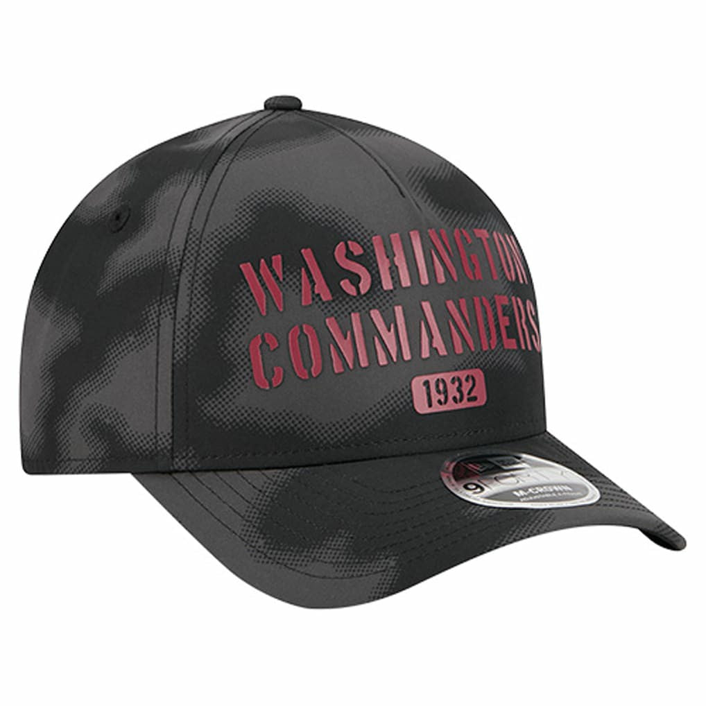 Washington Commanders New Era Halftone Camo 9FORTY Hat - Gray - NFL