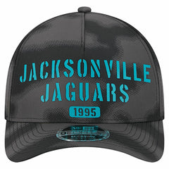 Jacksonville Jaguars New Era Halftone Camo 9FORTY Hat - Gray - NFL