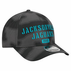 Jacksonville Jaguars New Era Halftone Camo 9FORTY Hat - Gray - NFL