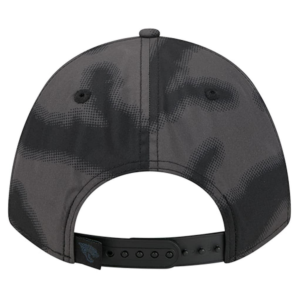 Jacksonville Jaguars New Era Halftone Camo 9FORTY Hat - Gray - NFL
