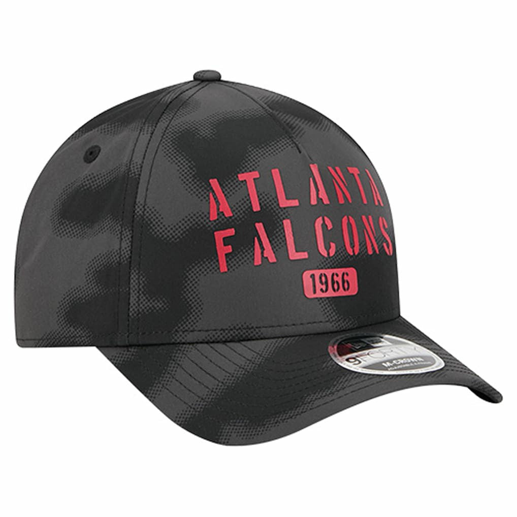 Atlanta Falcons New Era Halftone Camo 9FORTY Hat - Gray - NFL
