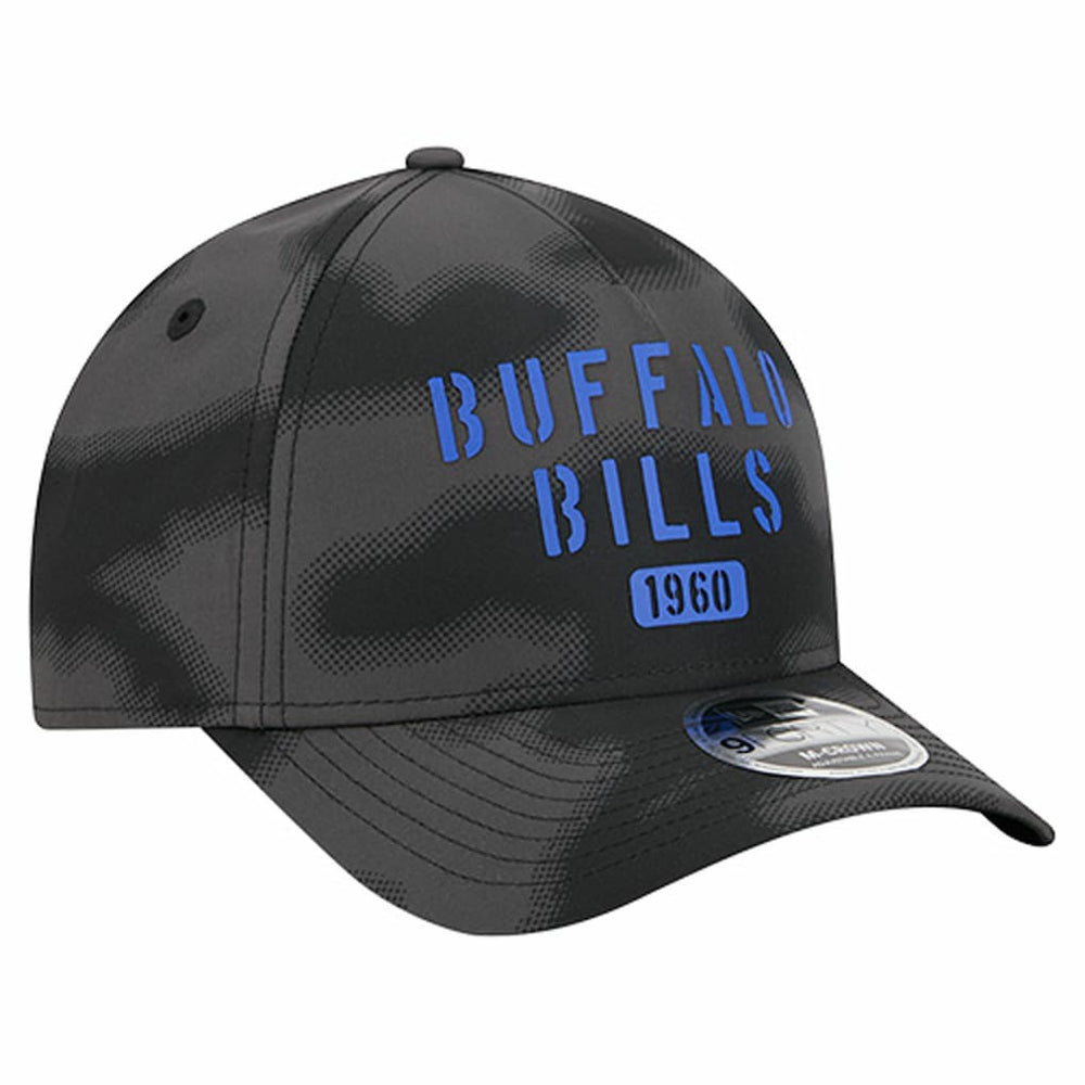 Buffalo Bills New Era Halftone Camo 9FORTY Hat - Gray - NFL
