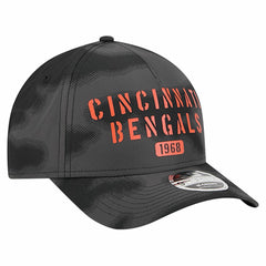 Cincinnati Bengals New Era Halftone Camo 9FORTY Hat - Gray - NFL