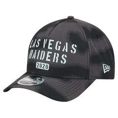 Las Vegas Raiders New Era Halftone Camo 9FORTY Hat - Gray - NFL