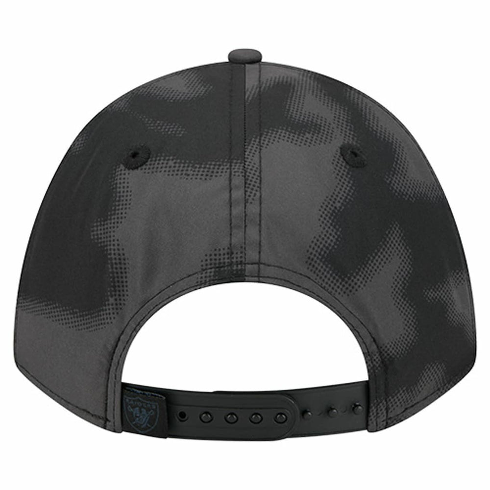 Las Vegas Raiders New Era Halftone Camo 9FORTY Hat - Gray - NFL