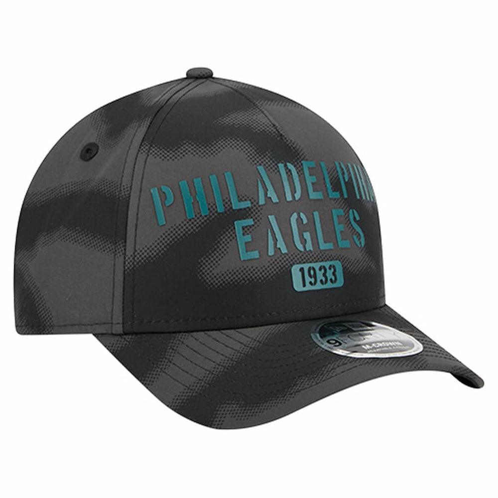 Philadelphia Eagles New Era Halftone Camo 9FORTY Hat - Gray - NFL