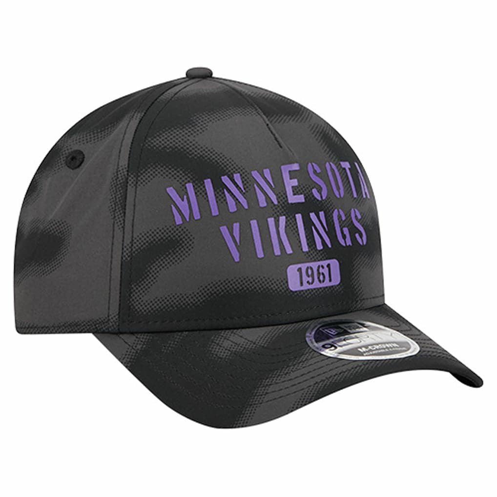 Minnesota Vikings New Era Halftone Camo 9FORTY Hat - Gray - NFL