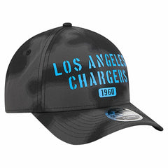 Los Angeles Chargers New Era Halftone Camo 9FORTY Hat - Gray - NFL