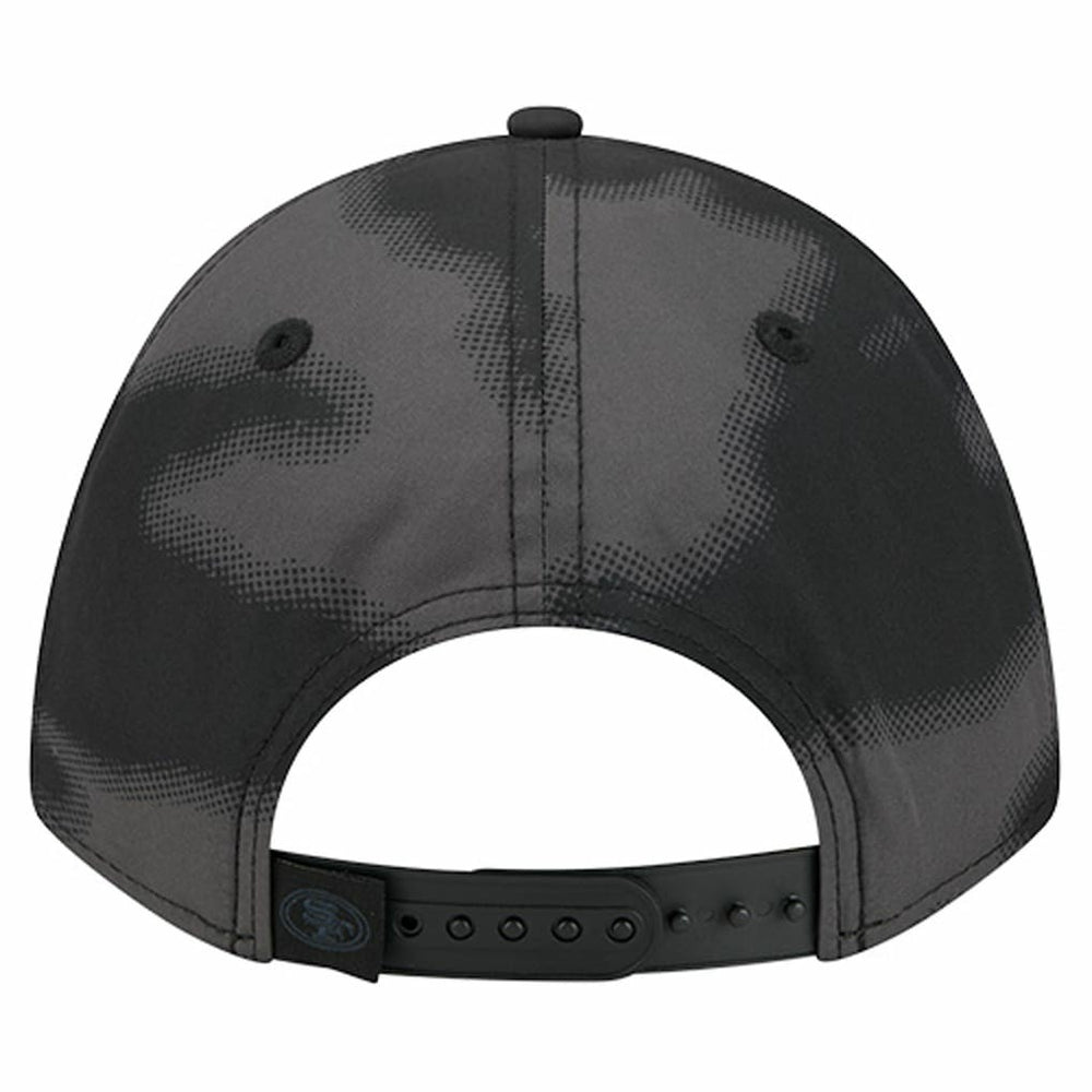 San Francisco 49ers New Era Halftone Camo 9FORTY Hat - Gray - NFL