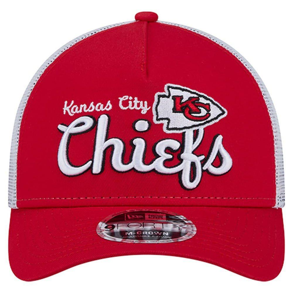 Kansas City Chiefs New Era Side Lines 9FORTY Adjustable Hat - Red - NFL